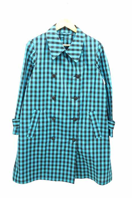 me ISSEY MIYAKE（ミー イッセイミヤケ） チェックナイロントレンチコート レディース アウター