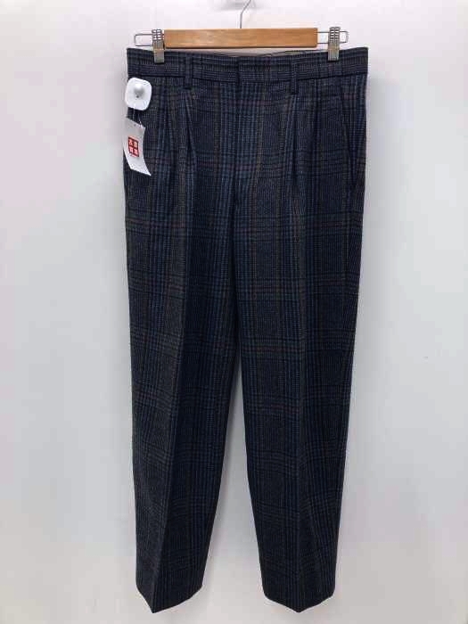 USED古着（ユーズドフルギ） 2タックグレンチェック スラックス メンズ パンツ