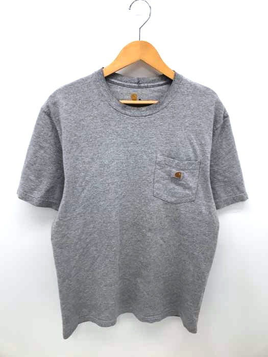 Carhartt（カーハート） ポケット付ロゴパッチTシャツ メンズ トップス