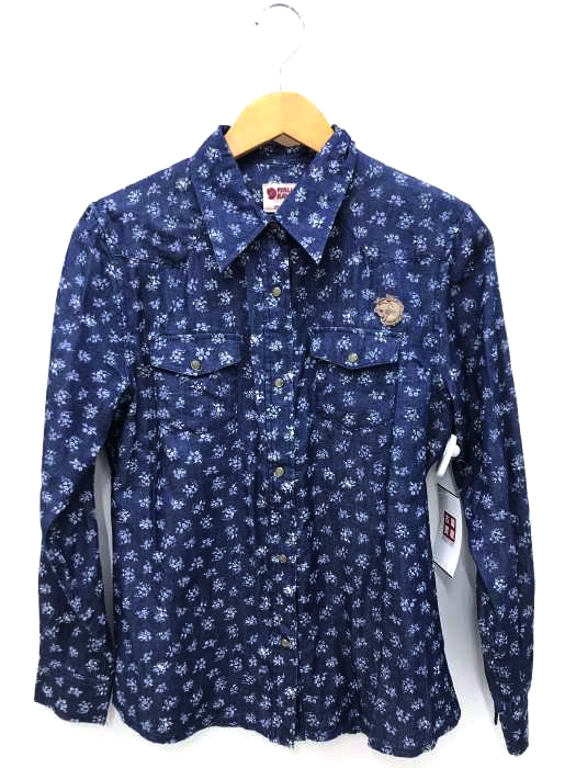 FJALL RAVEN（フェールラーベン） 総柄シャツ レディース トップス