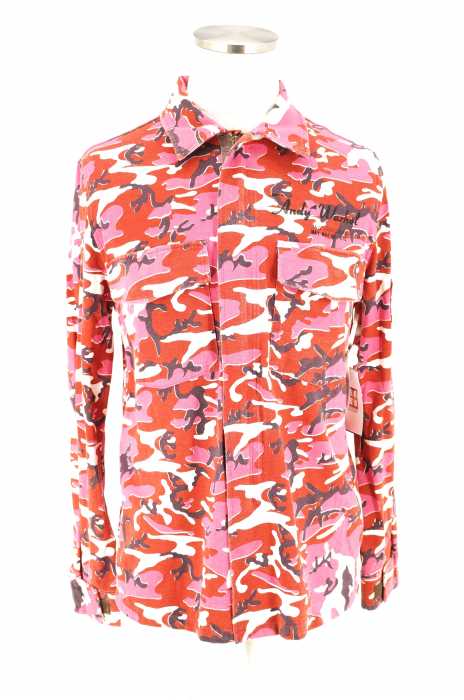 HYSTERIC GLAMOUR×Andy Warhol （（ヒステリックグラマー アンディウォーホル） バックプリント ジップアップジャケット メンズ アウター