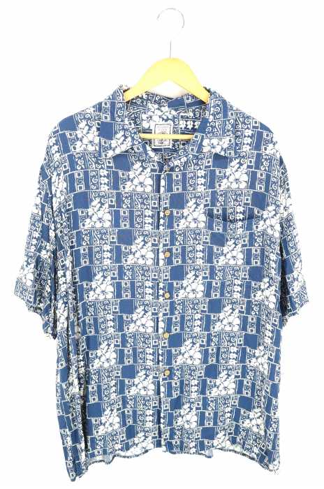 USED古着  （ユーズドフルギ） 総柄アロハシャツ メンズ トップス