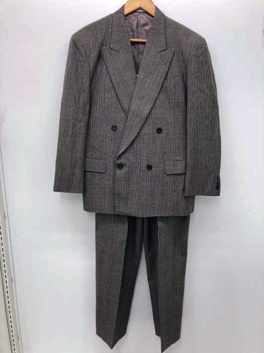 ロロピアーナ/ダブルセットアップスーツ/グレンチェック ロロピアーナ/ダブルセットアップスーツ/グレンチェック