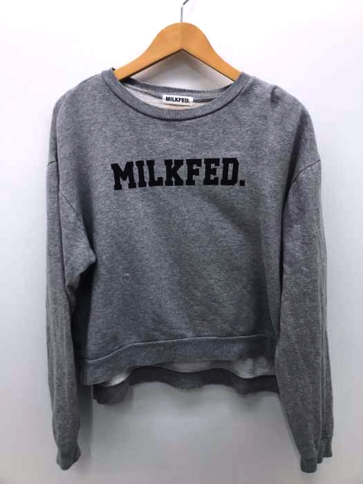 MILKFED.(ミルクフェド) ロゴプリントスウェット レディース トップス
