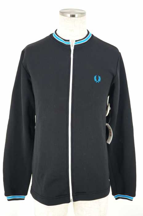 COMME des GARCONS SHIRT×FRED PERRY (コムデギャルソン シャツ×フレッドペリー) ロゴ刺繍ジップアップブルゾン メンズ アウター