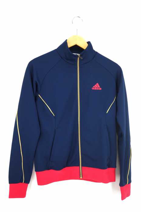 adidas (アディダス) バイカラージップアップジャージ レディース トップス