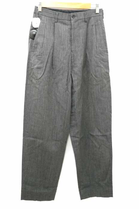 Y's for men(ワイズフォーメン) 96SS ストライプ2タックスラックス メンズ パンツ