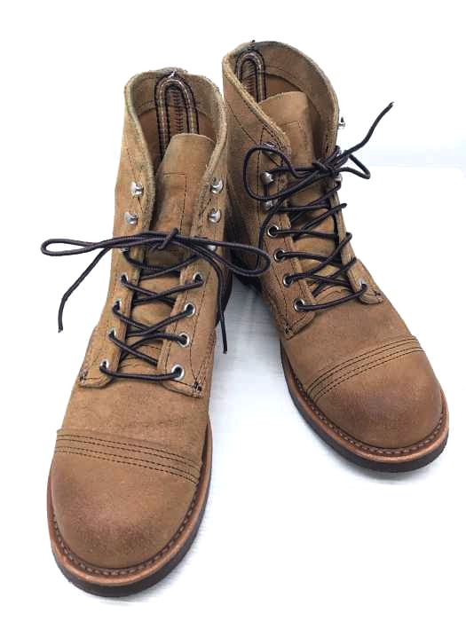 RED WING(レッドウィング) アイアンレンジ レースアップブーツ メンズ シューズ
