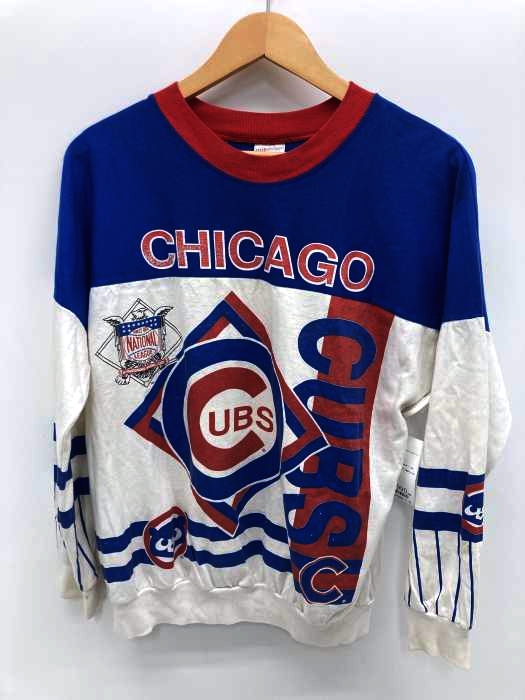 USED古着(ユーズドフルギ) 80~90S CHICAGO CUBS オフィシャルプリントカットソー USA製 メンズ トップス