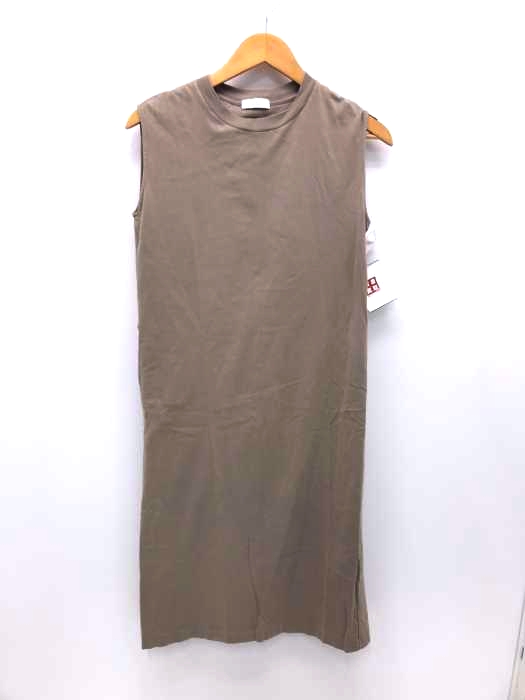 BEAUTY & YOUTH UNITED ARROWS（ビューティーアンドユースユナイテッドアローズ） コットンスリットノースリーブワンピース レディース ワンピース