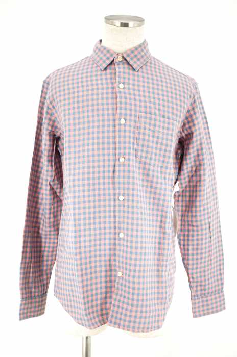 Gap (ギャップ) STANDARD FIT LINEN COTTON SHIRTS チェックシャツ メンズ トップス
