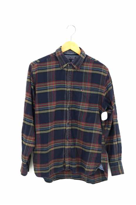 TOMMY HILFIGER （トミーヒルフィガー） チェックボタンダウンシャツ メンズ トップス