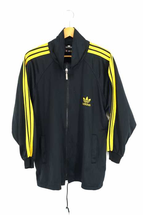 adidas (アディダス) 90S トレフォイル ロゴ刺繍 メンズ アウター