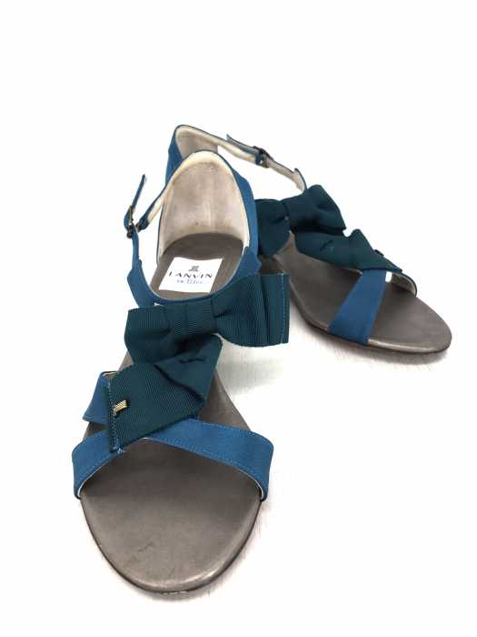 LANVIN en Bleu（ランバンオンブルー） リボンデザインサンダル レディース シューズ