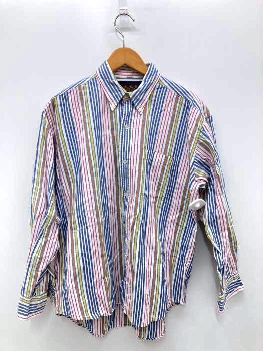 CHAPS RALPH LAUREN（チャップスラルフローレン） 80~90s マルチカラーストライプオックスフォードボタンダウンシャツ メンズ トップス
