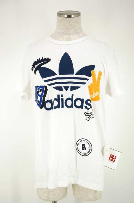 adidas (アディダス) majica BADGE プリントTシャツ メンズ トップス