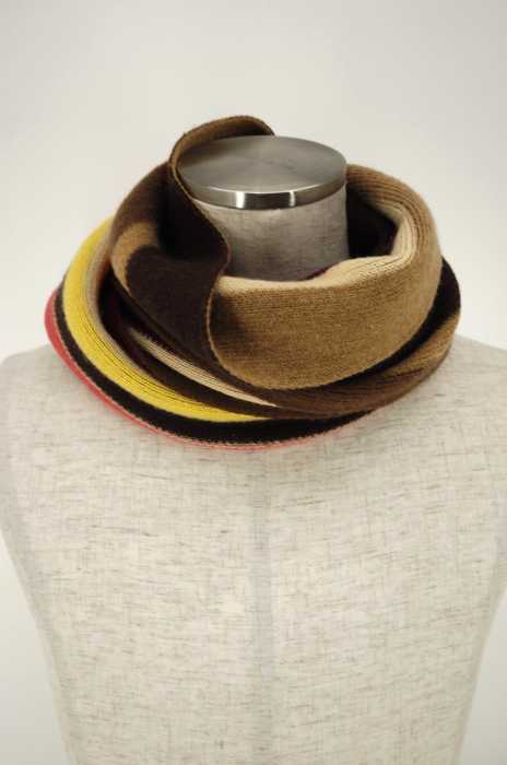 Paul Smith （ポールスミス） マルチストライプ柄ウールマフラー メンズ ファッション雑貨