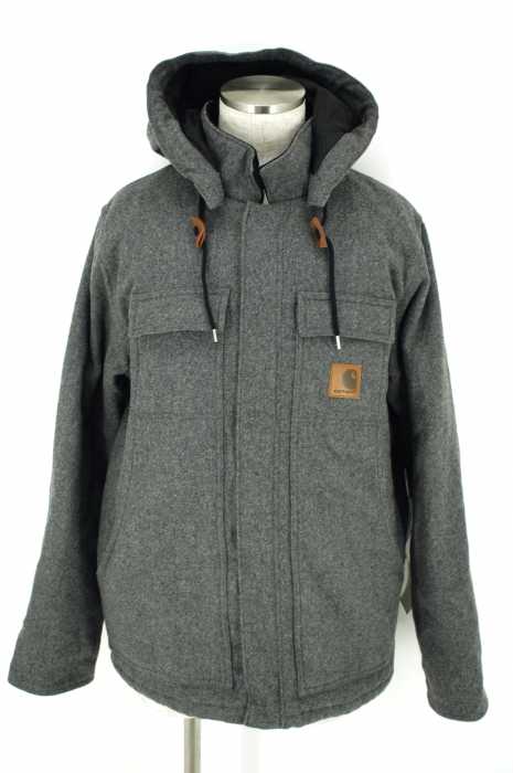 Carhartt （カーハート） ウールフード中綿ブルゾン メンズ アウター