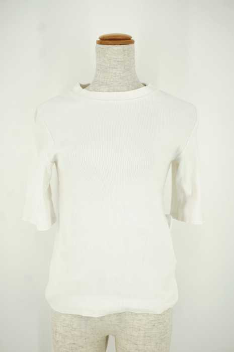 Demi Luxe BEAMS (ビームス) モックネックタイトリブカットソー レディース トップス