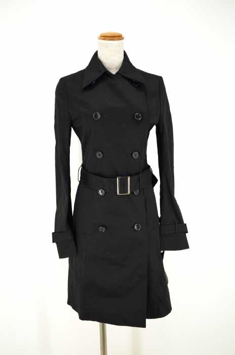 BLACK by moussy （ブラックバイマウジー） ベルト付きトレンチコート レディース アウター