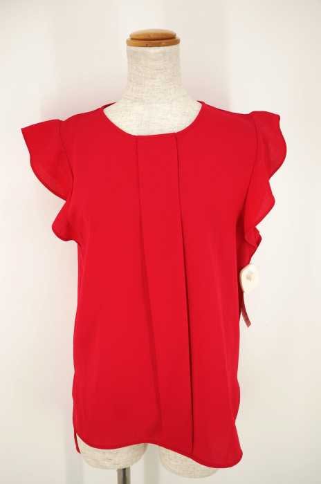 ZARA BASIC （ザラベーシック） 半袖シフォンブラウス レディース トップス