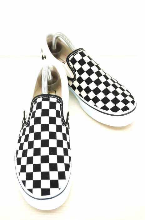 VANS （バンズ ） SLIP ON スリッポン チェッカーフラッグ メンズ シューズ