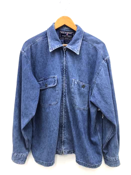 POLO SPORT RALPH LAUREN（ポロスポーツラルフローレン） ジップアップデニムジャケット メンズ アウター