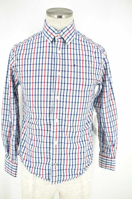 TOMMY HILFIGER （トミーヒルフィガー） チェック柄ボタンダウンシャツ メンズ トップス