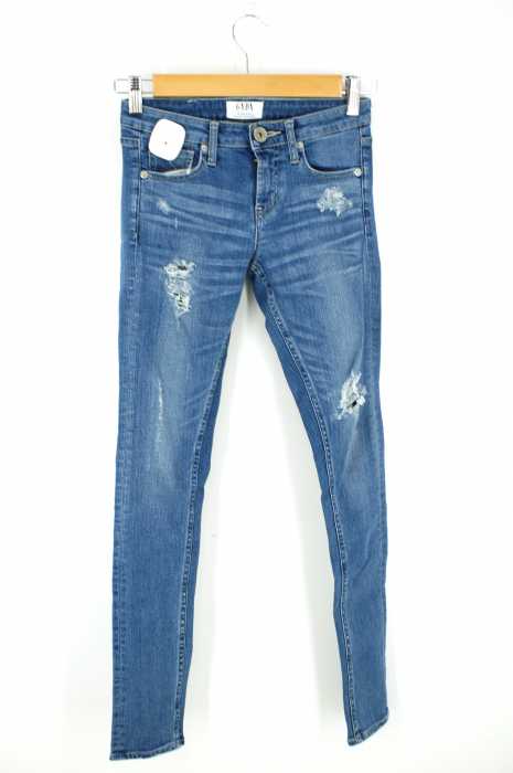 GYDA （ジェイダ） 17SS BACK RIPEDスキニーデニムパンツ レディース パンツ