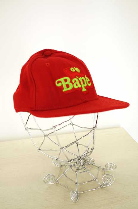 BAPE×NEW ERA (ベイプ×ニューエラ) ウールロゴキャップ メンズ 帽子