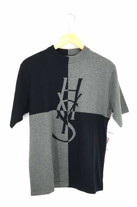 HYSTERIC GLAMOUR (ヒステリックグラマー) デザイン ロゴプリントトップス メンズ トップス