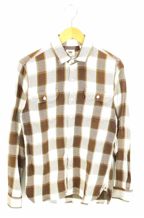 Levi's （リーバイス） チェックネルシャツ メンズ トップス