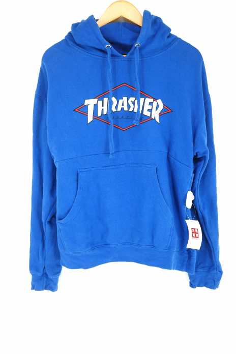 THRASHER(スラッシャー) リメイク ロゴプリントパーカー メンズ トップス