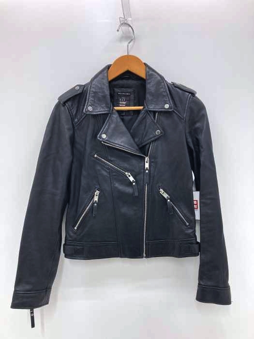 ZARA TRF OUTER WEAR（ザラティーアールエフアウターウェアー） レザー ダブルライダースジャケット レディース アウター