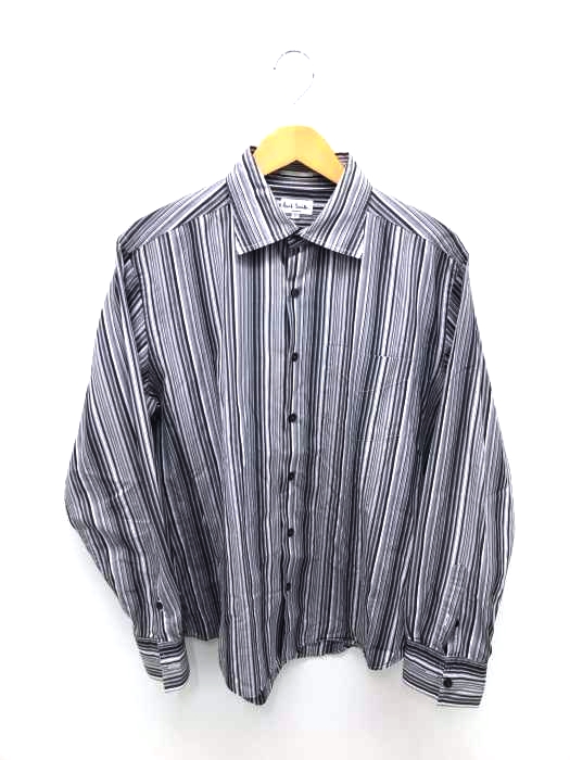 Paul Smith(ポールスミス) モノトーンストライプシャツ メンズ トップス
