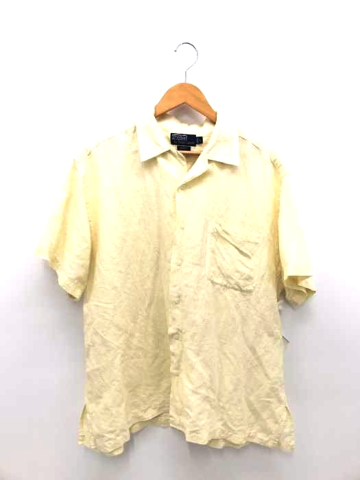 Polo by RALPH LAUREN（ポロバイラルフローレン） チェック柄 リネンシャツ メンズ トップス