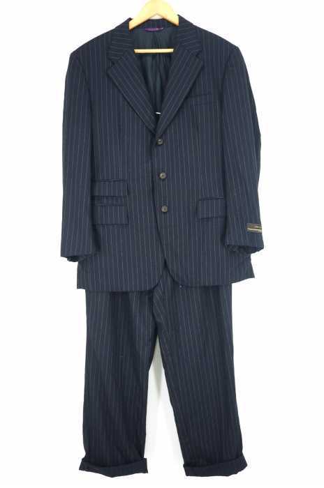 Sherlokians Club × Vitale Barberis Canonico (シャーロッキアンズ クラブ × ヴィターレ バルベリス カノニコ) SUPER 110S ウール スーツセットアップ メンズ セットアップ