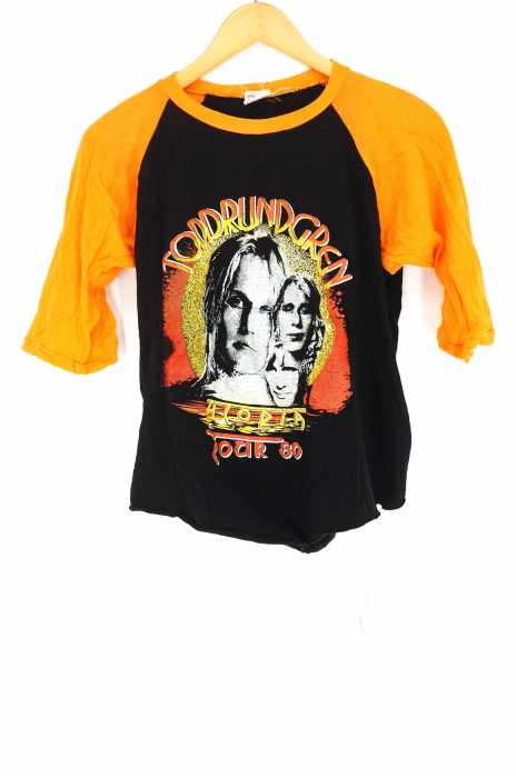 USED古着  （ユーズドフルギ） 80’S  TODD RUNDGREN バンドTシャツ メンズ トップス