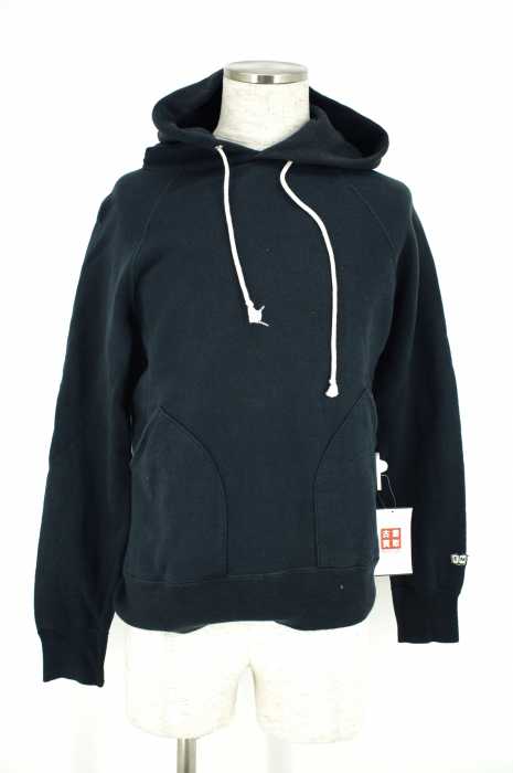 ENDS and MEANS () ワッペンスウェットプルオーバーパーカー メンズ トップス