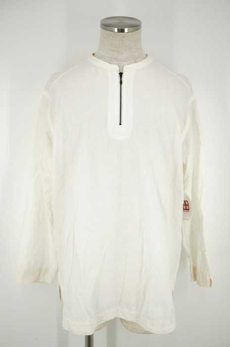 bukht (ブフト) PULLOVER HALF ZIP SHIRTS プルオーバーハーフジップシャツ メンズ トップス