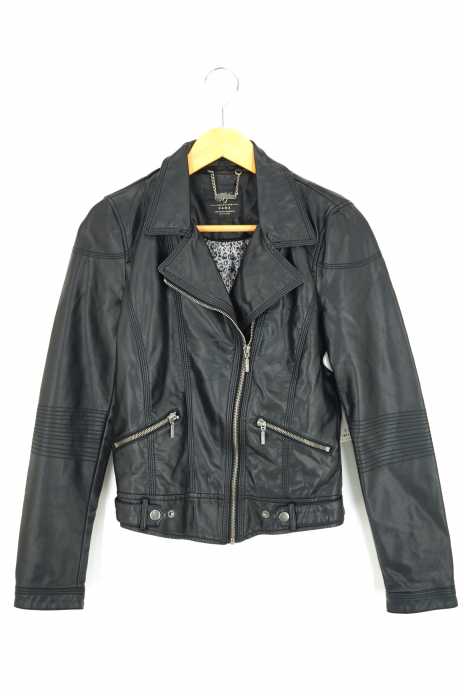 ZARA TRF （ザラティーアールエフ） フェイクレザーライダース レディース アウター