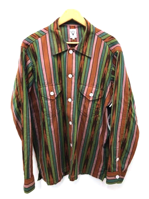 SOUTH2 WEST8（サウスツーウエストエイト） Smokey shirt メンズ トップス