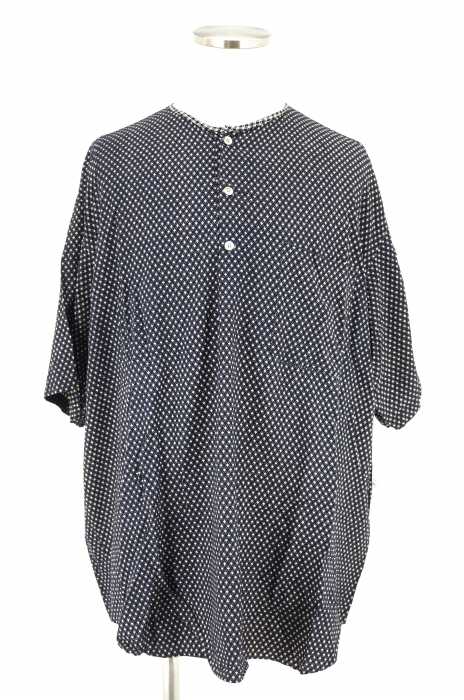 COMME des GARCONS HOMME (コムデギャルソンオム) 総柄ヘンリーネックカットソー メンズ トップス