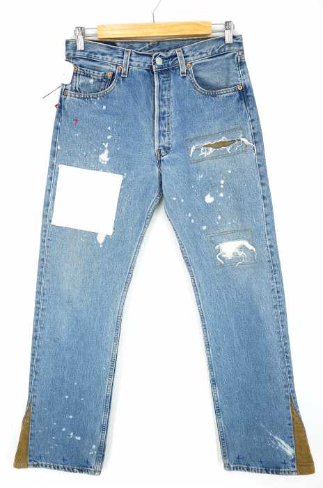 Levi's(リーバイス) 501 リメイクデニムパンツ メンズ パンツ