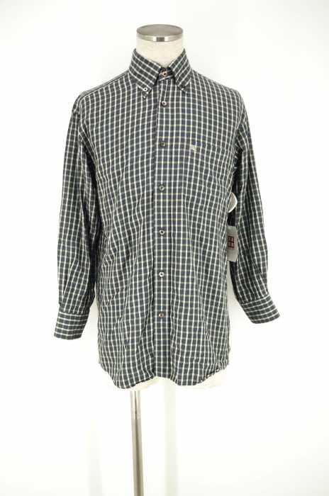 BURBERRY LONDON （バーバリーロンドン） ノバチェック柄ボタンダウンシャツ メンズ トップス