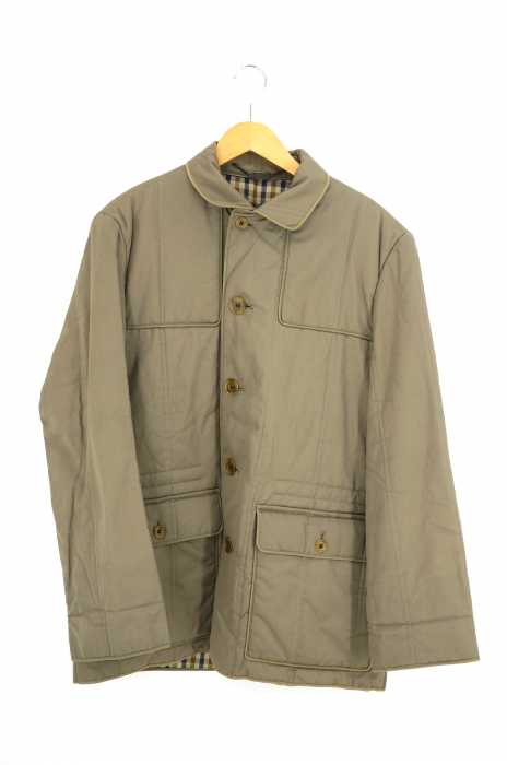 AQUASCUTUM (アクアスキュータム) 中綿キルティングジャケット メンズ アウター