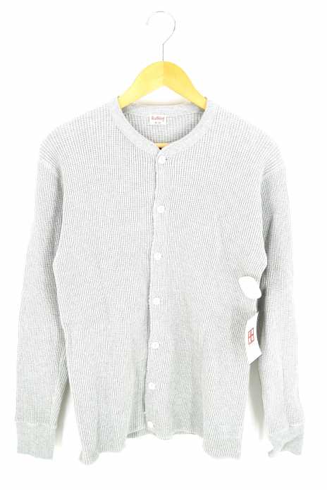 Healthknit（ヘルスニット） パイル地ノーカラー メンズ トップス