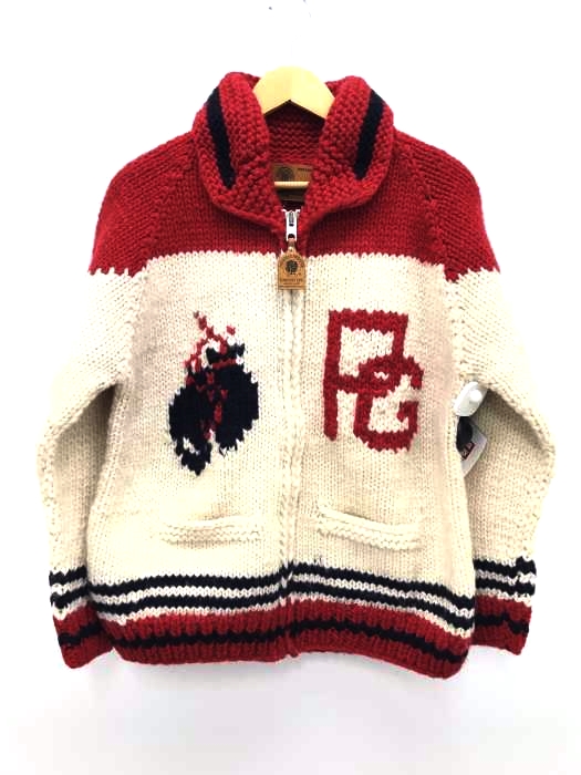 CANADIAN SWEATER(カナディアンセーター) フロントジップカウチンニット メンズ トップス