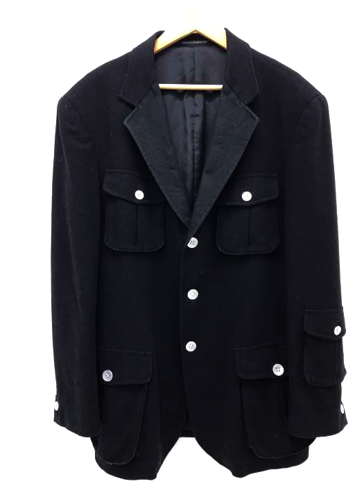 Yohji Yamamoto POUR HOMME（ヨウジヤマモトプールオム） ウールポケットデザインジャケット メンズ アウター