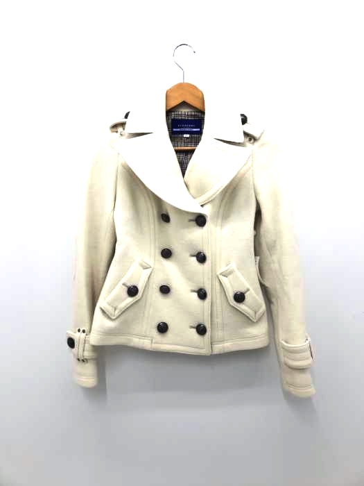 BURBERRY LONDON(バーバリーロンドン) エンブレムボタン ウールジャケット レディース アウター